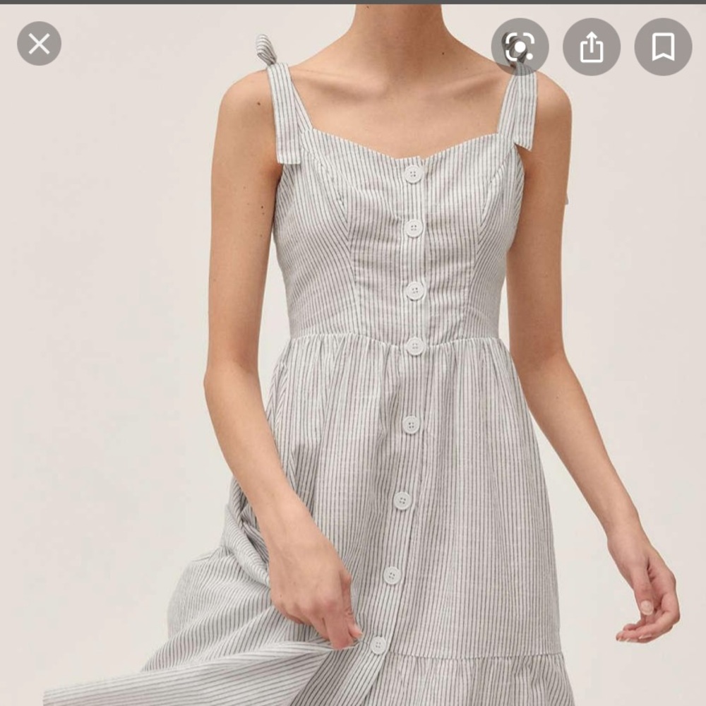 Urban Outfitters Tie Shoulder dress